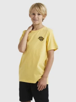 Quiksilver Boys 8-16 Rising WaterT-Shirt -Sunny Fit Wear uqbzt03348 quiksilverw yfl0 frt1