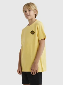 Quiksilver Boys 8-16 Rising WaterT-Shirt -Sunny Fit Wear uqbzt03348 quiksilverw yfl0 sd1