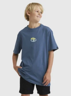 Quiksilver Boys 8-16 Peaceful ChaosT-Shirt -Sunny Fit Wear uqbzt03354 quiksilverw byg0 frt1