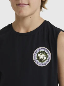 Quiksilver Boys 8-16 In CirclesMuscle T-Shirt -Sunny Fit Wear uqbzt03356 quiksilverw kvj0 dtl1