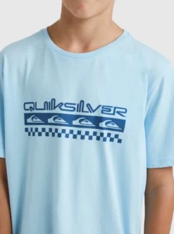 Quiksilver Boys 8-16 Omni Check Turn T-Shirt -Sunny Fit Wear uqbzt03363 quiksilverw bft0 dtl1