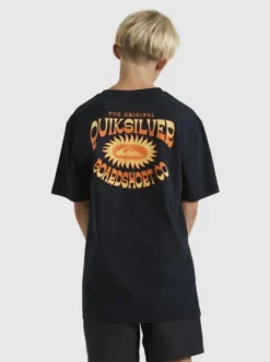 Quiksilver Boys 8-16 Highlite Reel Oversized T-shirt -Sunny Fit Wear uqbzt03368 quiksilverw kvj0 bck1