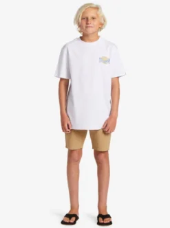 Quiksilver Boys 8-16 Spin Cycle Oversized T-shirt -Sunny Fit Wear uqbzt03369 quiksilverw wbb0 frt9