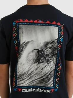 Quiksilver Boys 8-16 Second Reef T-Shirt -Sunny Fit Wear uqbzt03370 quiksilverw kvj0 dtl1