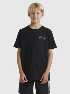 Quiksilver Boys 8-16 Second Reef T-Shirt -Sunny Fit Wear uqbzt03370 quiksilverw kvj0 frt1