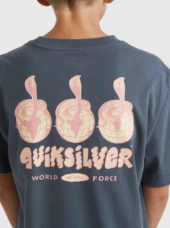 Quiksilver Boys 8-16 Snake Bite Oversized T-shirt -Sunny Fit Wear uqbzt03371 quiksilverw kzm0 dtl1