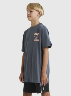 Quiksilver Boys 8-16 Snake Bite Oversized T-shirt -Sunny Fit Wear uqbzt03371 quiksilverw kzm0 sd1
