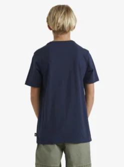 Quiksilver Boys 8-16 Bubble Arch T-Shirt -Sunny Fit Wear uqbzt03383 quiksilverw ktp0 bck1