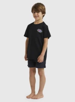 Quiksilver Boys 2-7 Retro Wave T-Shirt -Sunny Fit Wear uqkzt03363 quiksilverw kvj0 sd1