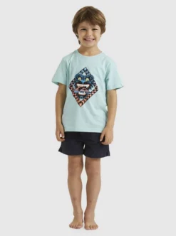 Quiksilver Boys 2-7 Dirty Paws T-Shirt -Sunny Fit Wear uqkzt03365 quiksilverw bfq0 frt1