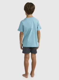Quiksilver Boys 2-7 Omni Check Turn T-Shirt -Sunny Fit Wear uqkzt03374 quiksilverw bjg0 bck1