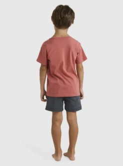 Quiksilver Boys 2-7 Big Action T-Shirt -Sunny Fit Wear uqkzt03375 quiksilverw mmz0 bck1