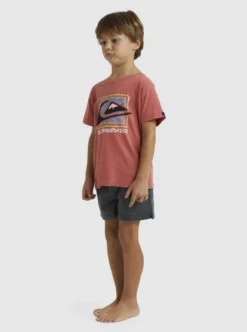 Quiksilver Boys 2-7 Big Action T-Shirt -Sunny Fit Wear uqkzt03375 quiksilverw mmz0 sd1