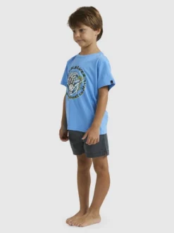 Quiksilver Boys 2-7 Shaka Bones T-Shirt -Sunny Fit Wear uqkzt03380 quiksilverw bjt0 sd1