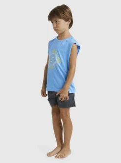 Quiksilver Boys 2-7 Splitting Hairs Sleeveless Muscle T-Shirt -Sunny Fit Wear uqkzt03384 quiksilverw bjt0 sd1