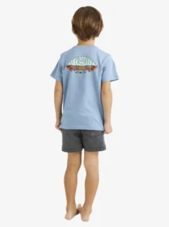 Quiksilver Boys 2-7 Tropical Fade T-Shirt -Sunny Fit Wear uqkzt03396 quiksilverw bkq0 bck1