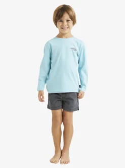Quiksilver Boys 2-7 Diamond Long Sleeve T-Shirt -Sunny Fit Wear uqkzt03398 quiksilverw bha0 frt1