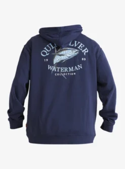 Quiksilver Mens Blue Dreams Hoodie -Sunny Fit Wear uqmft03039 quiksilverv bsp0 bck1