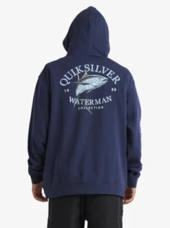 Quiksilver Mens Blue Dreams Hoodie -Sunny Fit Wear uqmft03039 quiksilverw bsp0 bck1