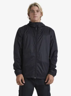 Quiksilver Mens Waterwind Hooded Windbreaker Jacket -Sunny Fit Wear uqmjk03013 quiksilverw kvj0 frt1