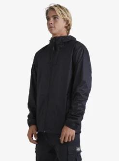 Quiksilver Mens Waterwind Hooded Windbreaker Jacket -Sunny Fit Wear uqmjk03013 quiksilverw kvj0 sd1
