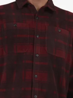 Quiksilver Mens Waterman North Sea Expedition Long Sleeve Polar Fleece Shirt -Sunny Fit Wear uqmwt03013 quiksilverw rzd0 dtl1