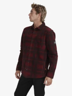 Quiksilver Mens Waterman North Sea Expedition Long Sleeve Polar Fleece Shirt -Sunny Fit Wear uqmwt03013 quiksilverw rzd0 sd1