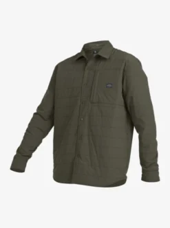 Quiksilver Mens Waterman Artic Bait Long Sleeve Quilted Overshirt -Sunny Fit Wear uqmwt03014 quiksilverv cre0 sd1