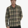 Quiksilver Mens Waterman Scribe Plaid Long Sleeve Shirt