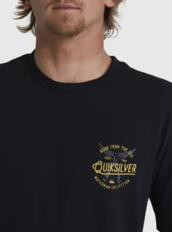 Quiksilver Mens Tail Up T-Shirt -Sunny Fit Wear uqmzt03227 quiksilverw kvj0 dtl1