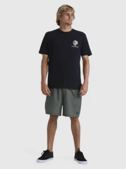 Quiksilver Mens Rolling Tide T-Shirt -Sunny Fit Wear uqmzt03230 quiksilverw kvj0 frt9