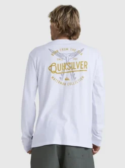 Quiksilver Mens Tail Up Long Sleeve T-Shirt -Sunny Fit Wear uqmzt03232 quiksilverw wbb0 bck1