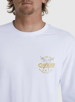 Quiksilver Mens Tail Up Long Sleeve T-Shirt -Sunny Fit Wear uqmzt03232 quiksilverw wbb0 dtl1