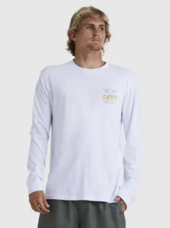 Quiksilver Mens Tail Up Long Sleeve T-Shirt -Sunny Fit Wear uqmzt03232 quiksilverw wbb0 frt1