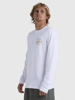 Quiksilver Mens Tail Up Long Sleeve T-Shirt -Sunny Fit Wear uqmzt03232 quiksilverw wbb0 sd1
