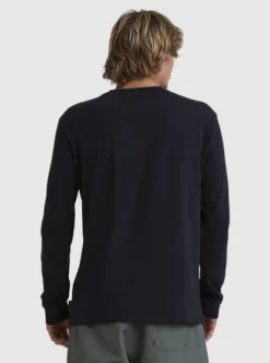 Quiksilver Mens Clear Lines Long Sleeve T-Shirt -Sunny Fit Wear uqmzt03233 quiksilverw kvj0 bck1