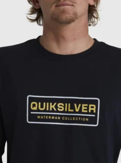 Quiksilver Mens Clear Lines Long Sleeve T-Shirt -Sunny Fit Wear uqmzt03233 quiksilverw kvj0 dtl1