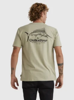 Quiksilver Mens Trophy Catch T-Shirt -Sunny Fit Wear uqmzt03235 quiksilverw ghe0 bck1
