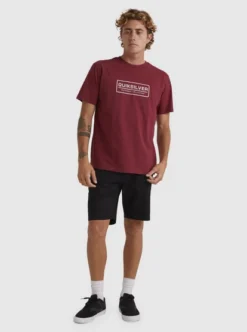 Quiksilver Mens Clear Lines T-Shirt -Sunny Fit Wear uqmzt03236 quiksilverw rrg0 frt9