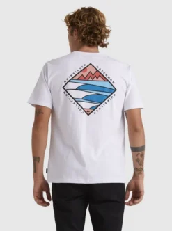 Quiksilver Mens Cross Chop T-Shirt -Sunny Fit Wear uqmzt03237 quiksilverw wbb0 bck1