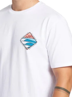 Quiksilver Mens Cross Chop T-Shirt -Sunny Fit Wear uqmzt03237 quiksilverw wbb0 frt3