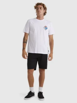Quiksilver Mens Cross Chop T-Shirt -Sunny Fit Wear uqmzt03237 quiksilverw wbb0 frt9