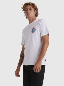 Quiksilver Mens Cross Chop T-Shirt -Sunny Fit Wear uqmzt03237 quiksilverw wbb0 sd1