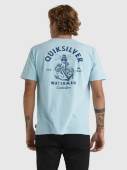 Quiksilver Mens Anchors Away T-Shirt -Sunny Fit Wear uqmzt03239 quiksilverw bzb0 bck1