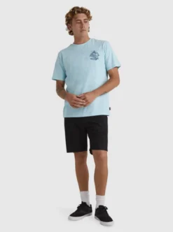 Quiksilver Mens Anchors Away T-Shirt -Sunny Fit Wear uqmzt03239 quiksilverw bzb0 frt9