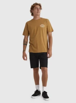 Quiksilver Mens Deep Waters T-Shirt -Sunny Fit Wear uqmzt03241 quiksilverw cmq0 frt9