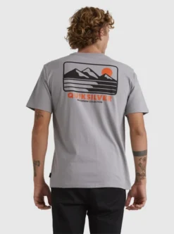 Quiksilver Mens Outer Island T-Shirt -Sunny Fit Wear uqmzt03242 quiksilverw skg0 bck1
