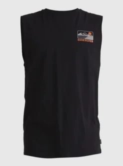 Quiksilver Mens Outer Island Sleeveless Muscle T-Shirt -Sunny Fit Wear uqmzt03245 quiksilverv kvj0 frt1