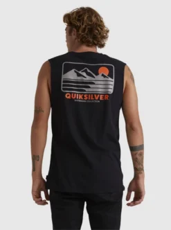 Quiksilver Mens Outer Island Sleeveless Muscle T-Shirt -Sunny Fit Wear uqmzt03245 quiksilverw kvj0 bck1
