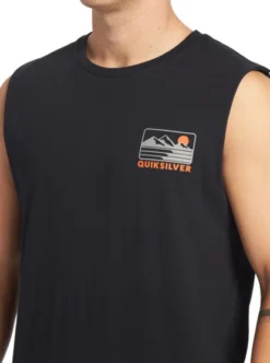 Quiksilver Mens Outer Island Sleeveless Muscle T-Shirt -Sunny Fit Wear uqmzt03245 quiksilverw kvj0 frt3